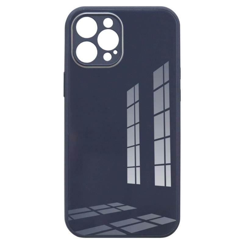 Θήκη TPU & Glass inos Apple iPhone 12 Pro Max CamGuard Σκούρο Μπλε