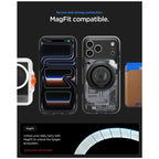 Θήκη TPU & PC Spigen Apple iPhone 18 Pro/ 17 Pro MagSafe Ultra Hybrid Zero One Μαύρο