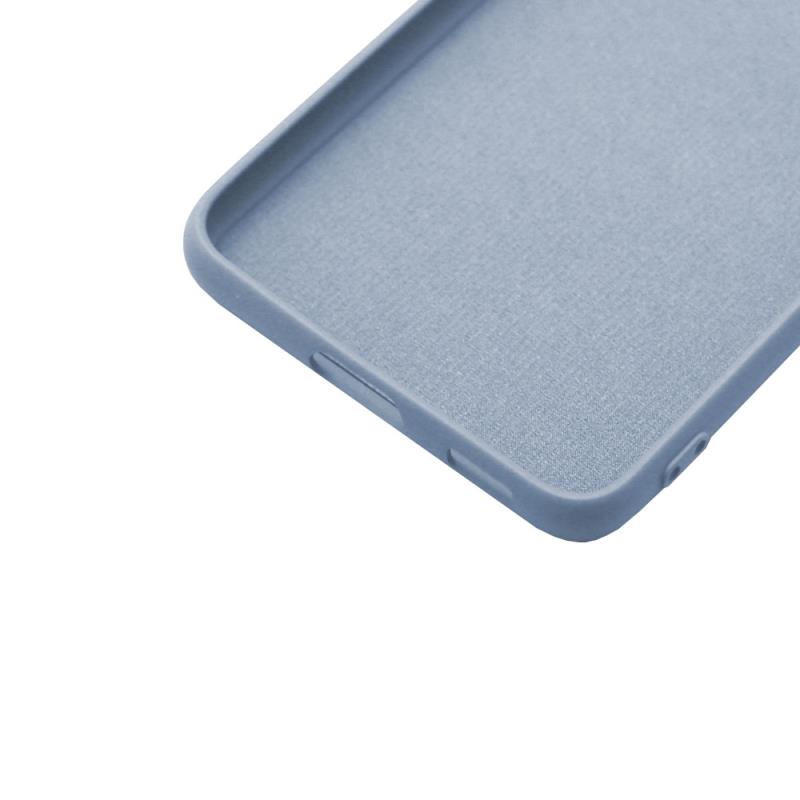 Θήκη Liquid Silicon inos Samsung G991 Galaxy S21 5G L-Cover Γκρι-Μπλε