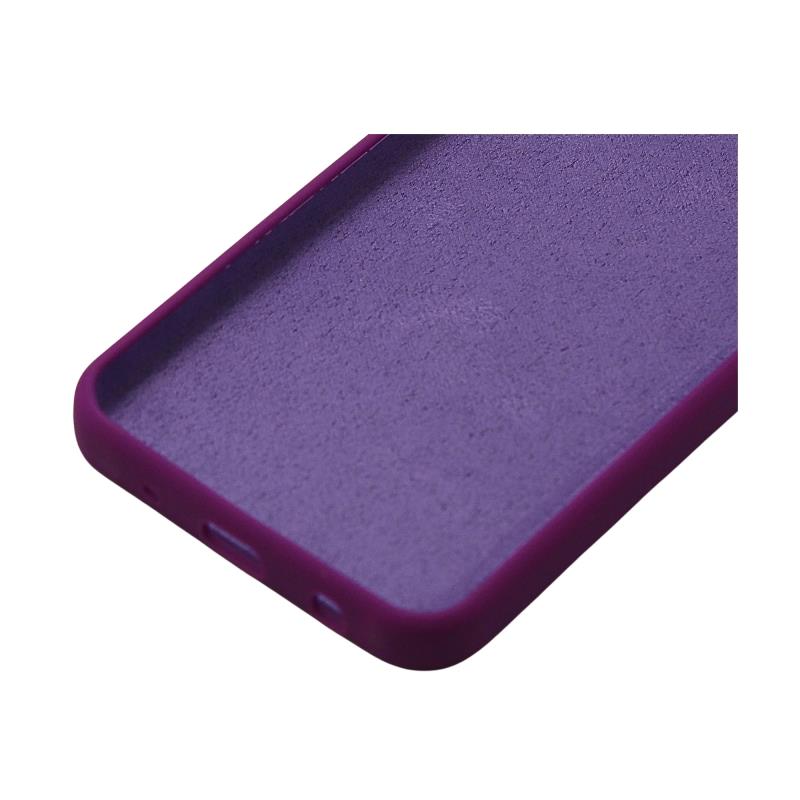 Θήκη Liquid Silicon inos Xiaomi Poco C75/ Redmi 14C Velvet Μωβ
