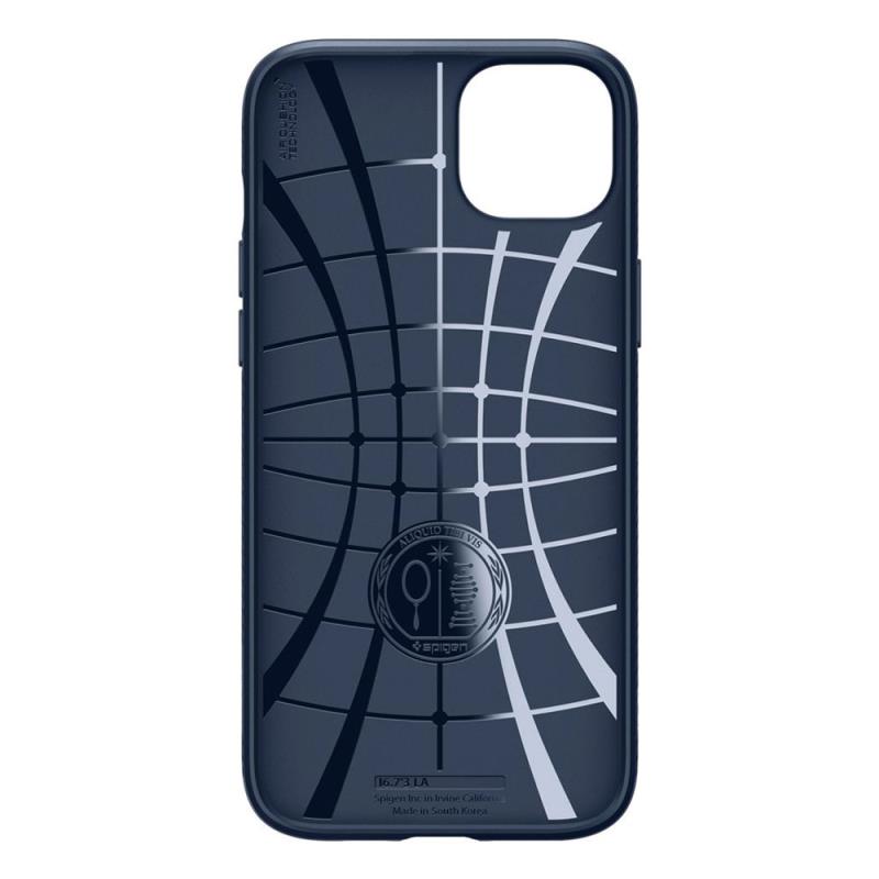 Θήκη Soft TPU Spigen Liquid Air Apple iPhone 15 Pro Max Μπλε