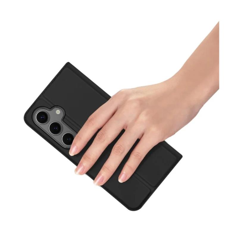 Θήκη Flip Dux Ducis Samsung Galaxy S24 FE 5G Skin Pro Μαύρο