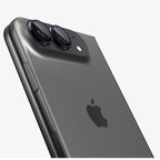 Προστατευτικό Κάλυμμα Κάμερας Spigen Optik.tR EZ-FIT για Τζαμάκι Κάμερας Apple iPhone Duo Μαύρο (2 τεμ.)