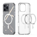 Θήκη TPU & PC Dux Ducis Apple iPhone 16 Pro Magnetic MagSafe Clin Διάφανο