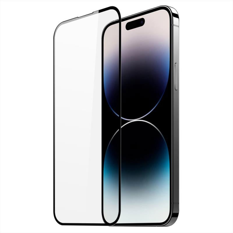 Tempered Glass Full Face Dux Ducis Apple iPhone 15 Pro Max Μαύρο (1 τεμ.)