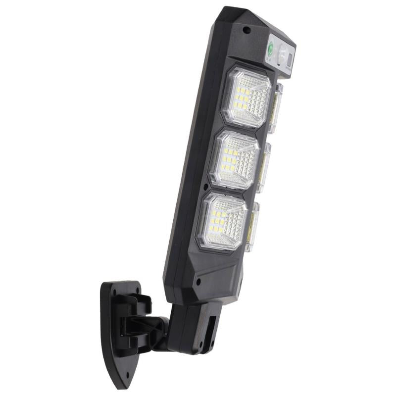 Ηλιακό Φωτιστικό Εξ. Χώρου LED Homepluss Satria 5W 300lm 6500K με Αισθητήρα Κίνησης & Νυκτός Μαύρο