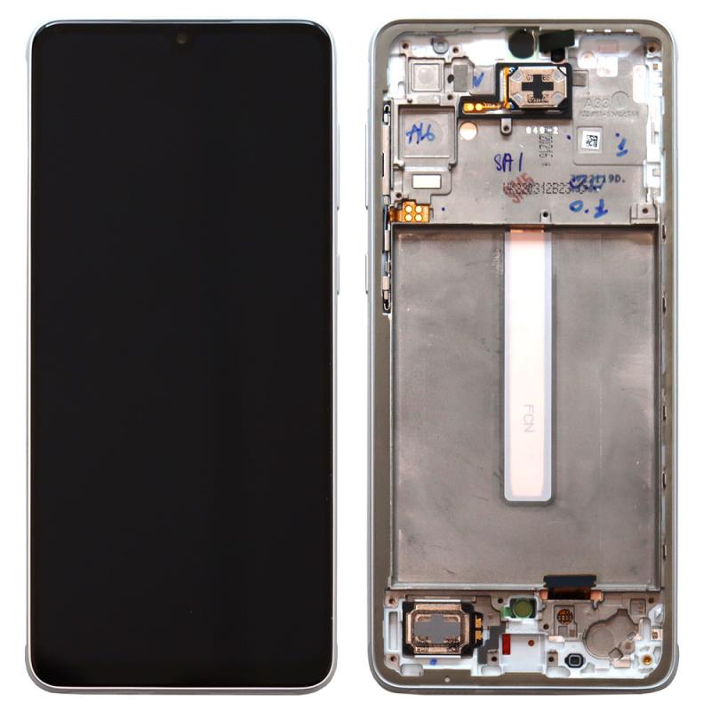 Οθόνη με Touch Screen & Μπροστινή Πρόσοψη Samsung A336B Galaxy A33 5G Λευκό (Original)