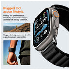 Λουράκι Spigen WBF1 Apple Watch (44/ 45/ 46/ 49mm) Μαύρο