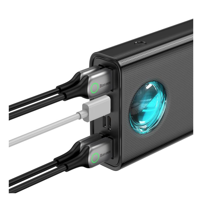 Φορτιστής Ανάγκης Baseus Amblight 65W 30000mAh Μαύρο
