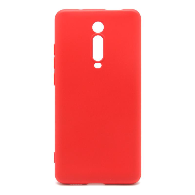 Θήκη Liquid Silicon inos Xiaomi Mi 9T/ Mi 9T Pro L-Cover Κόκκινο