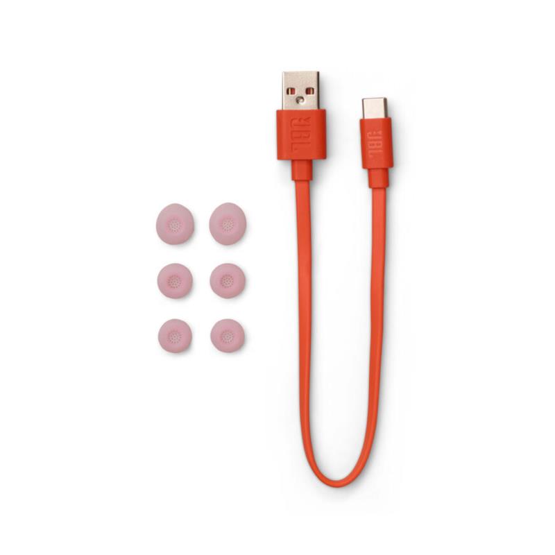 True Wireless Ακουστικά Bluetooth JBL Wave Beam 2 Ροζ