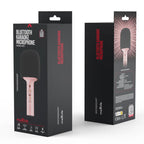 Ασύρματο Μικρόφωνο Bluetooth Maxlife MXBM-600 με Ηχείο (Karaoke) Ροζ