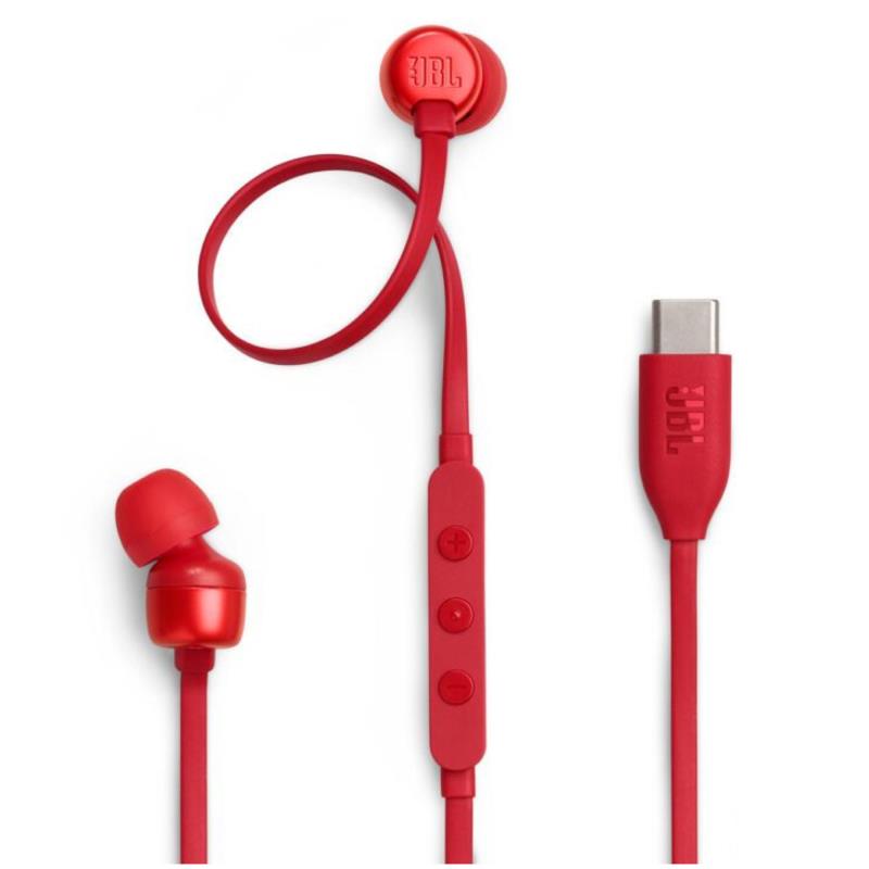 Hands Free Stereo JBL Tune T310C USB C Κόκκινο