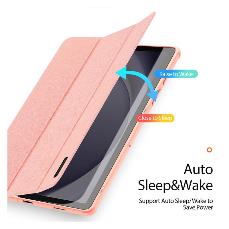 Θήκη TPU Flip Shock Proof Dux Ducis Domo Samsung Galaxy Tab A9 Plus/ A11 Plus 11.0" Wi-Fi/ 4G/ 5G Μαύρο