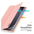 Θήκη TPU Flip Shock Proof Dux Ducis Domo Samsung Galaxy Tab A9 Plus/ A11 Plus 11.0" Wi-Fi/ 4G/ 5G Μαύρο