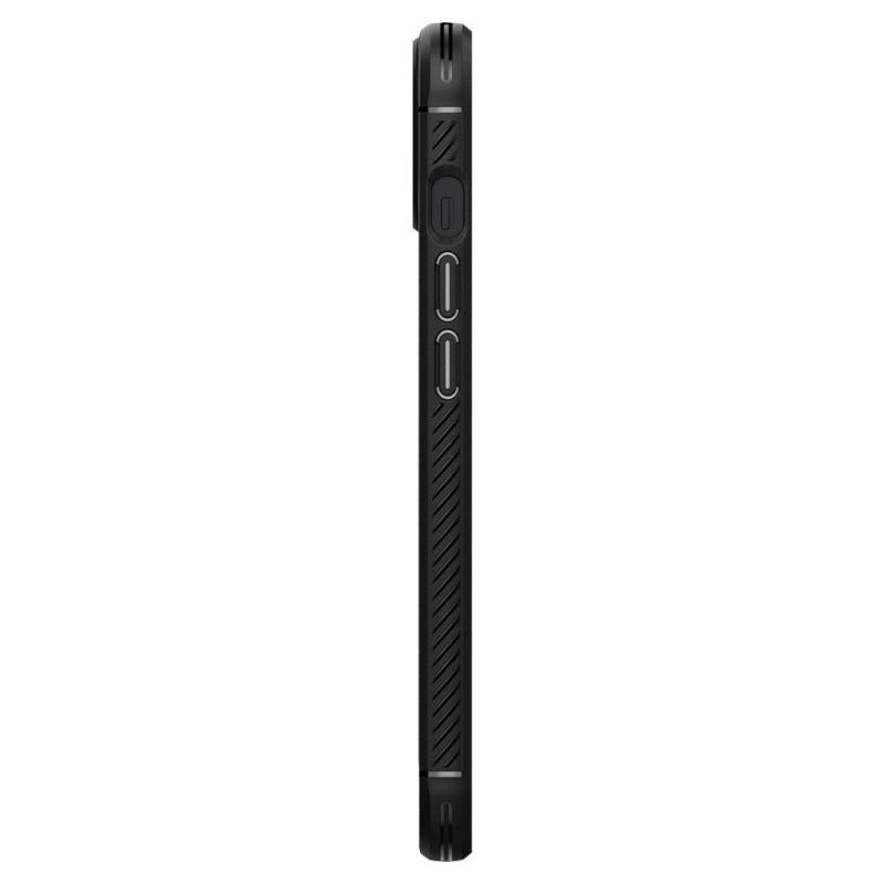 Θήκη Soft TPU Spigen Rugged Armor Apple iPhone 13 Μαύρο