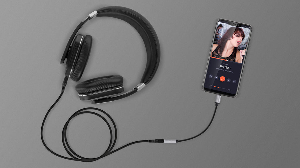 Αντάπτορας USB Type C - 3.5 jack (θηλυκό) Kruger&Matz