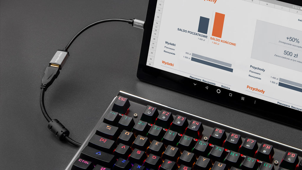 Καλώδιο USB 3.0 - USB C OTG Kruger&Matz Basic