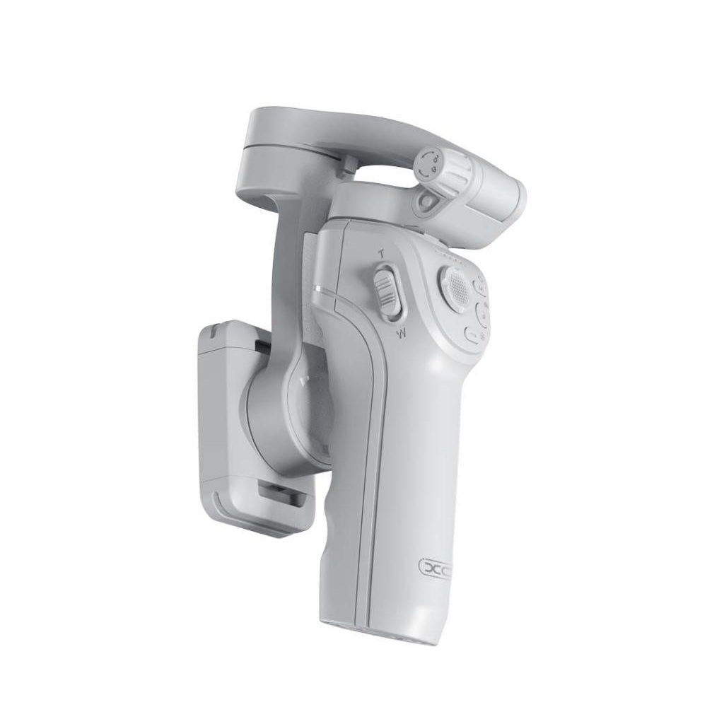 XO SS17 Smart Gimbal & 3-Axis Stabilizer for Mobile Phones with Tripod & Bluetooth – Gray