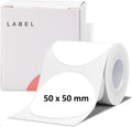NIIMBOT THERMAL LABEL PAPER 50*50-150 ROUND WHITE