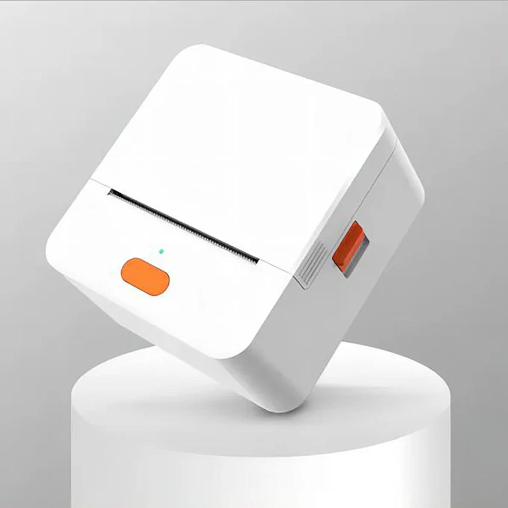 NETUM BLUETOOTH MINI LABEL THERMAL PRINTER WHITE