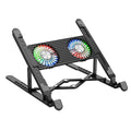 LAMTECH NOTEBOOK RGB METAL FOLDING BRACKET 17.3” BLACK