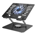 LAMTECH METAL LAPTOP COOLING STAND 17.3” BLACK