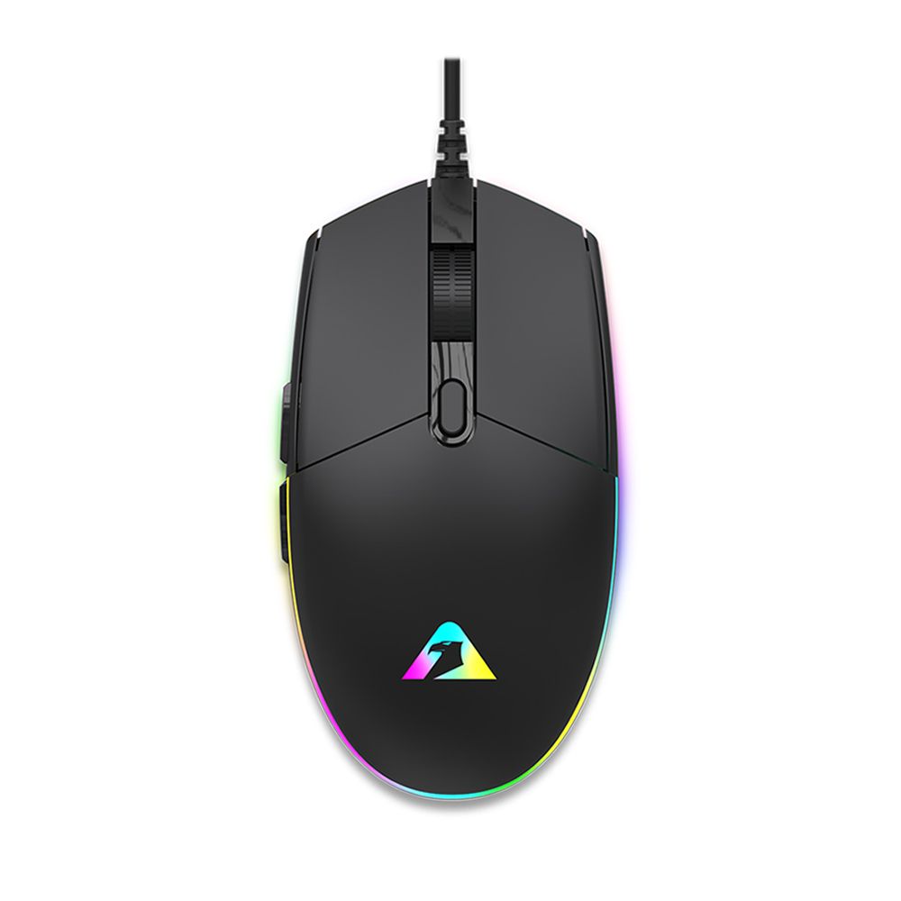 ARMAGGEDDON GAMING MOUSE 12800CPI RAVEN III SIGMA STEALTH BLACK