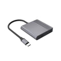 CABLEXPERT TYPE-C 3IN1 MULTI-PORT ADAPTER (USB PORT+HDMI+PD) SPACE GREY