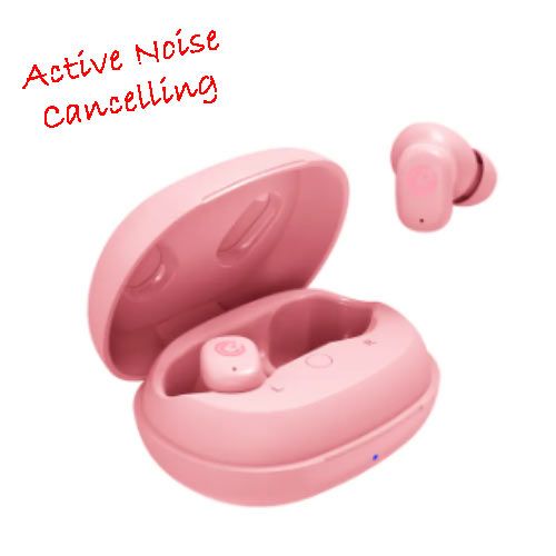 SONIC GEAR BLUETOOTH EARPUMP TWS 16 ANC PINK