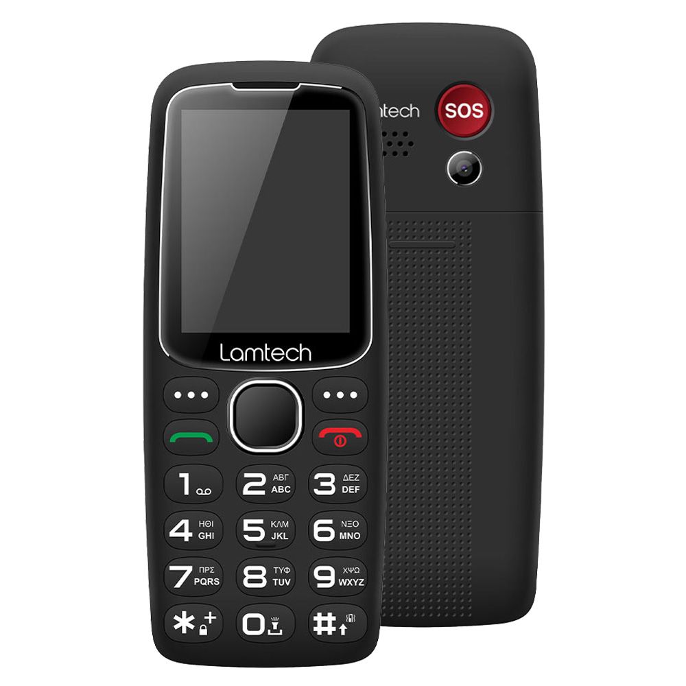 LAMTECH MOBILE PHONE 2.4' GR DUAL SIM TINY L II BLACK