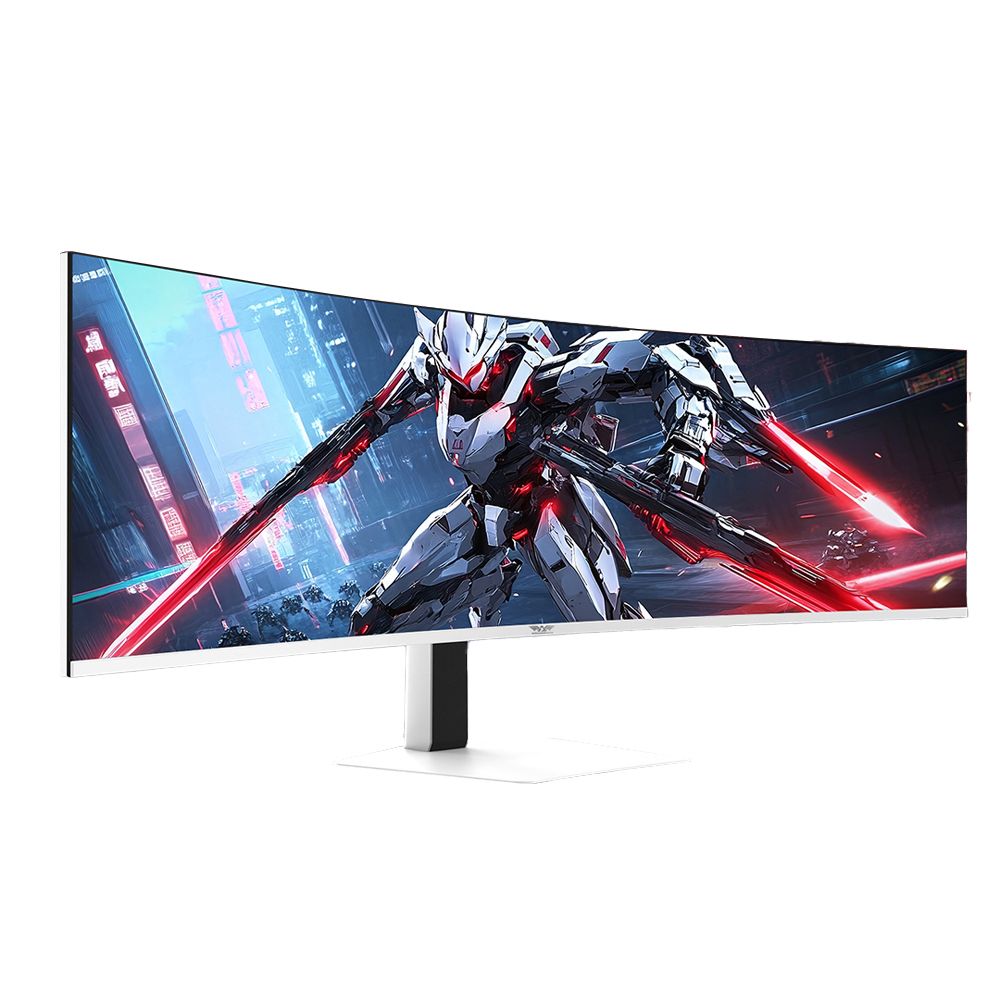 ARMAGGEDDON 49' DQHD 5K CURVED MONITOR PIXXEL+ 165HZ G-SYNC TYPE-C 65W WHITE