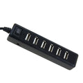LAMTECH USB HUB 7 PORTS BLACK