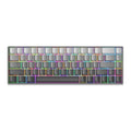 WHITE SHARK MECH KEYBOARD US LAYOUT GK-007711 RED SWITCH GRAY GRADIENT