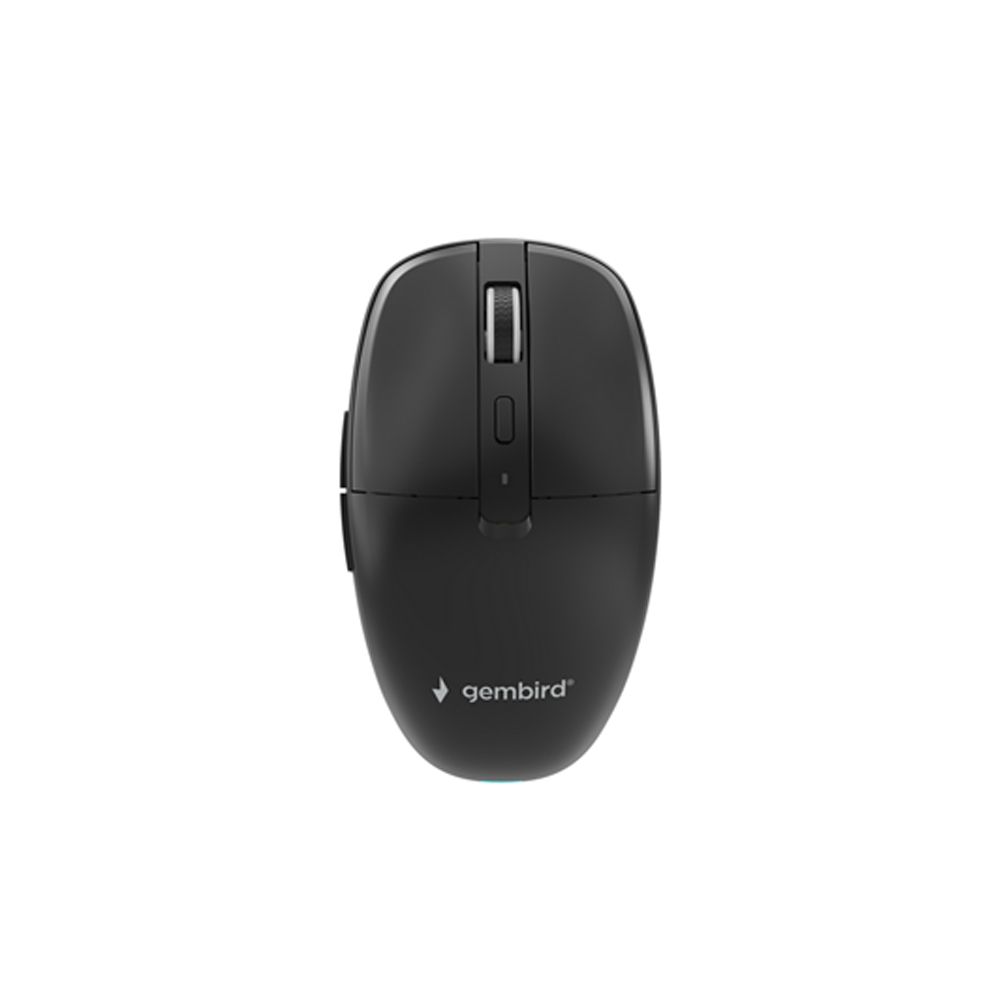 GEMBIRD DUAL-MODE 6-BUTTON WIRELESS MOUSE BLACK