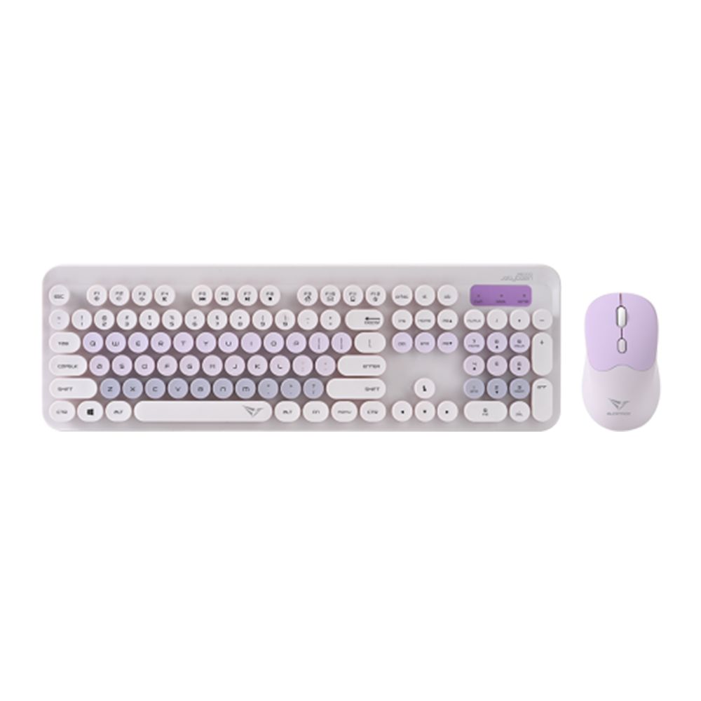 ALCATROZ WIRELESS MOUSE AND KEYBOARD JELLYBEAN A5000 LILAC