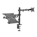 SBOX DESKTOP MOUNT FOR SCREEN AND LAPTOP 17'-32' / 43 - 81cm VESA 100x100 MAX