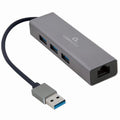 CABLEXPERT USB AM GIGABIT NETWORK ADAPTER WITH 3-PORT USB 3.2 HUB