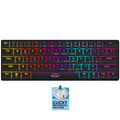 ARMAGGEDDON LOW PROFILE MODULAR MECH. KEYBOARD SMK-1C PSYCHSPARROW BLUE SWITH BLACK CLICKY