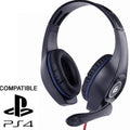 GEMBIRD GAMING HEADSET WITH VOLUME CONTROL PC/PS4 BLUE-BLACK