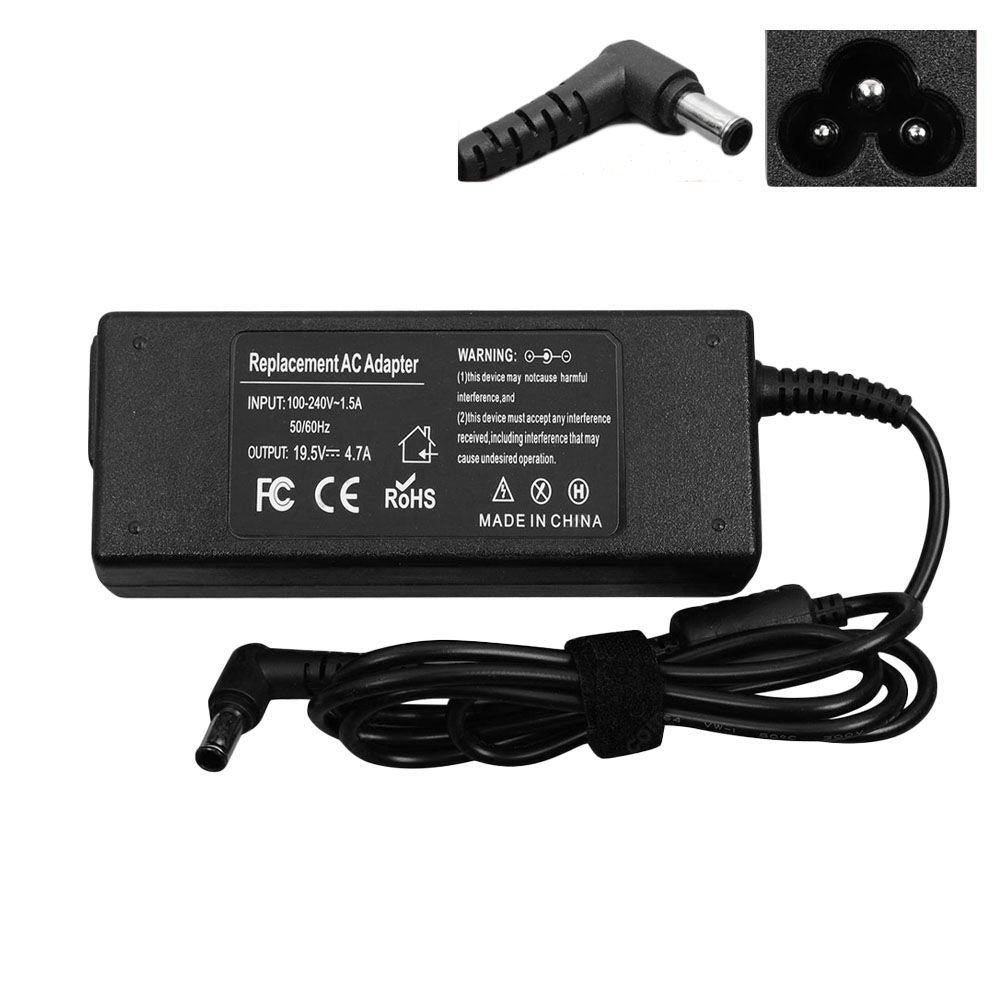 LAMTECH NOTEBOOK ADAPTER 90W SONY 19,5V4,7A 6,5x1,4x4,4mm
