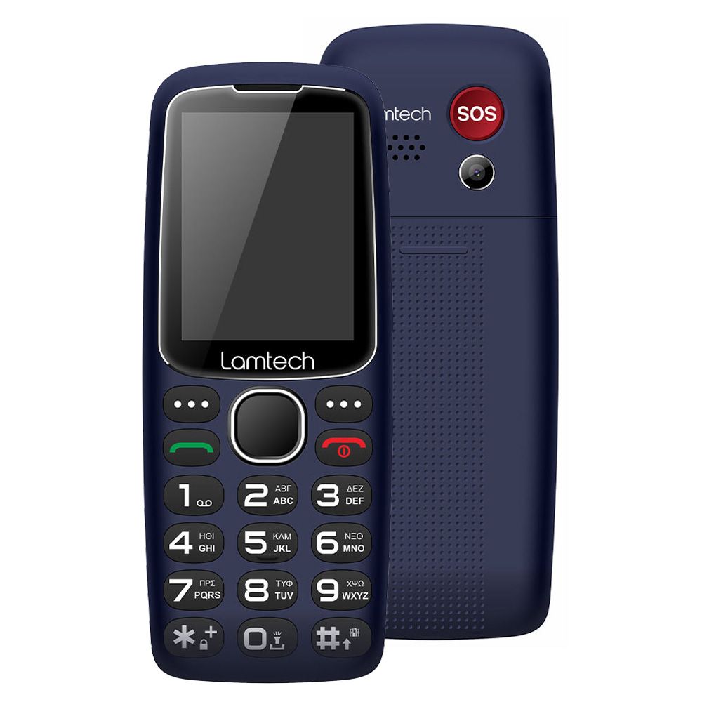 LAMTECH MOBILE PHONE 2.4' GR DUAL SIM TINY L II BLUE