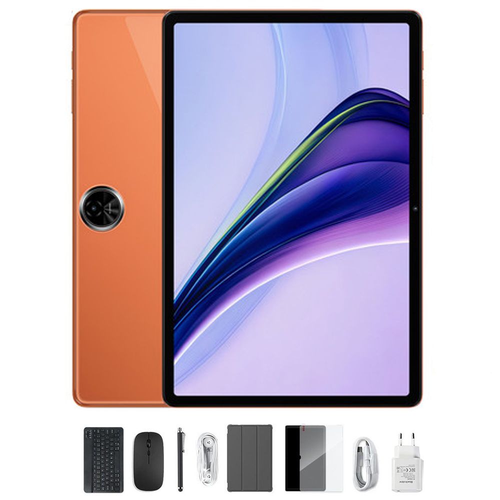 BLACKVIEW OCTA-CORE TABLET 11-INCH SET 4G (3GB+128GB) ANDROID 16 SUNSET ORANGE