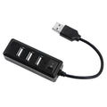LAMTECH 4-PORT USB HUB BLACK
