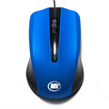 LAMTECH WIRED OPTICAL MOUSE 1000DPI BLUE