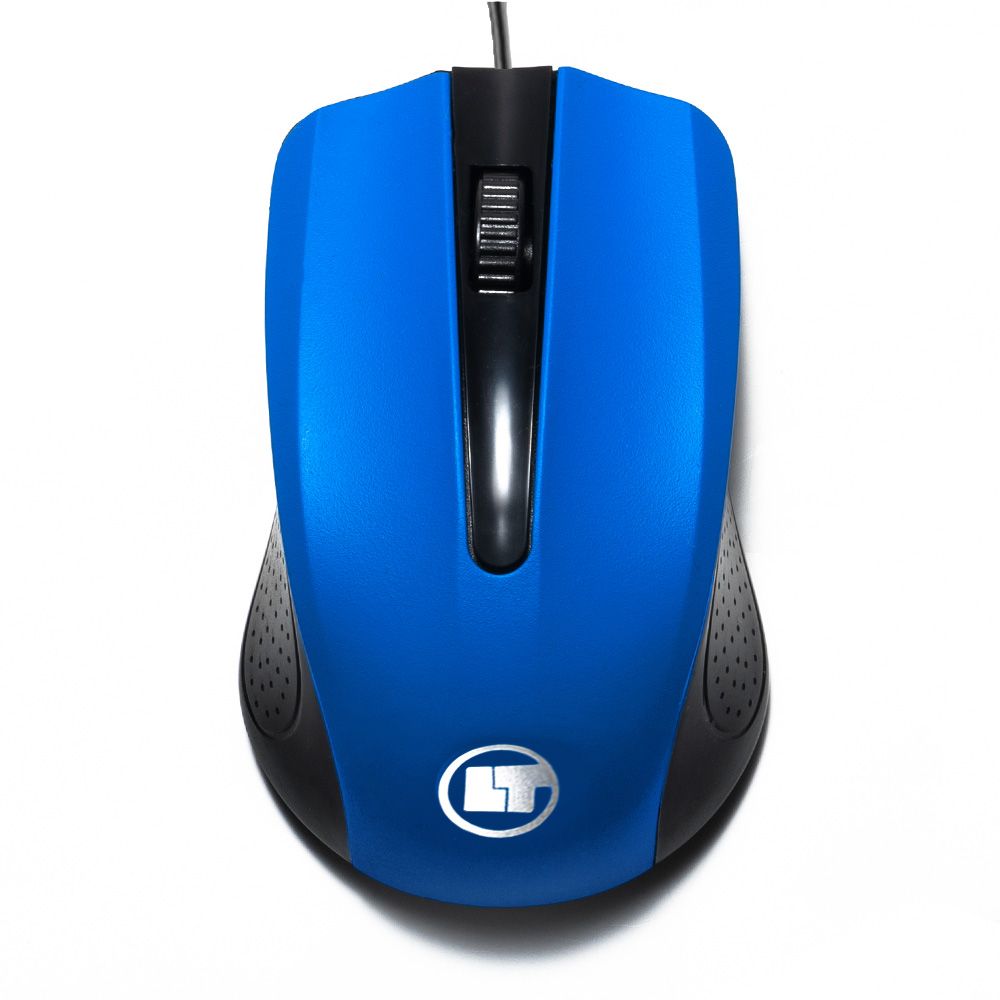 LAMTECH WIRED OPTICAL MOUSE 1000DPI BLUE