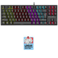 ARMAGGEDDON MECHANICAL KEYBOARD MKA-2C NEO BLACK LINEAR RED SWITCH