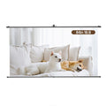 DELI BRACKET PROJECTOR SCREEN 84' BLACK