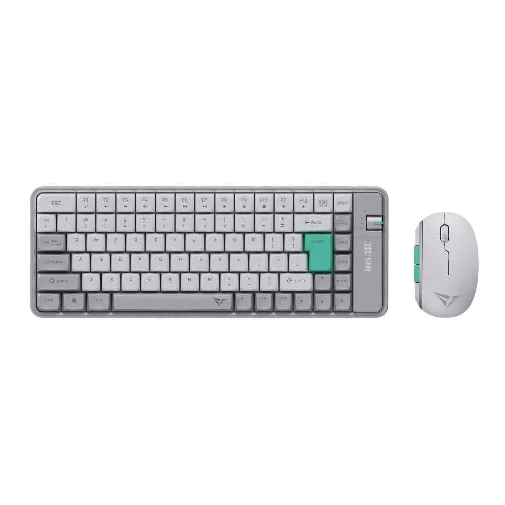 ALCATROZ BT5.3/2.4G MULTI-DEVICE RECHARGEABLE KEYBOARD & MOUSE TETRIZ AIR 300C WINTER WHITE