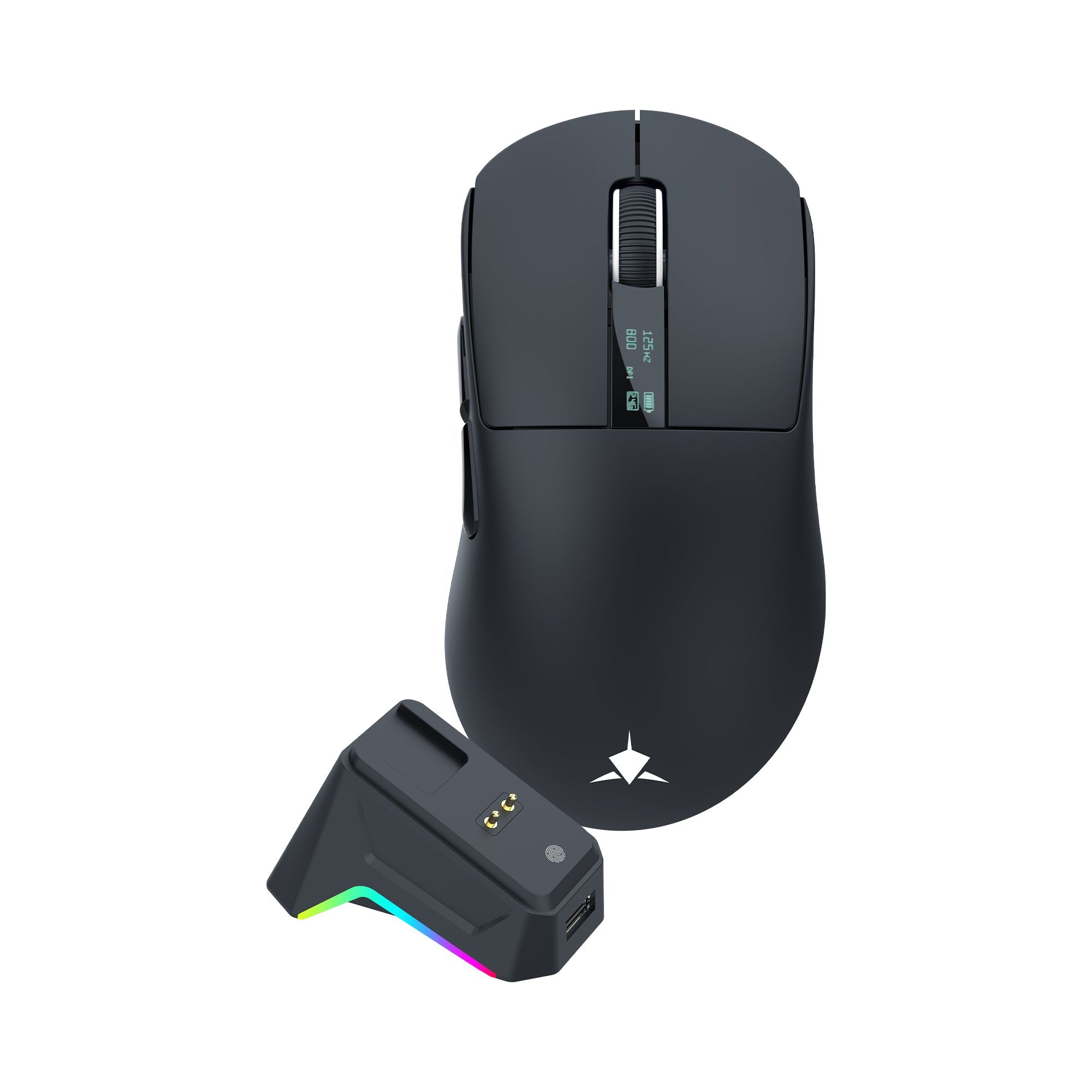 WHITE SHARK WIRELESS GAMING MOUSE 12000DPI WMG-5023 GAWAIN BLACK